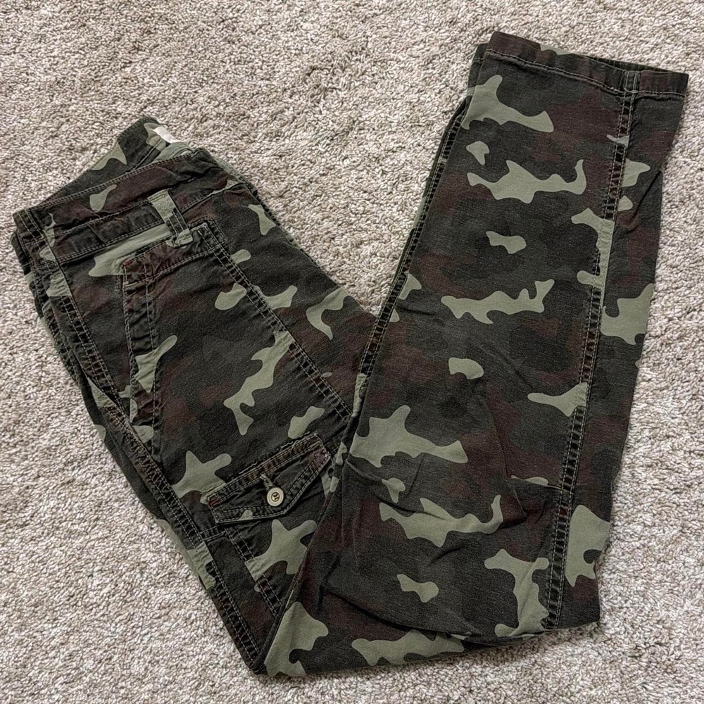 Anthropologie The Wanderer Military Cargo Pants | Woodland Camo | 26